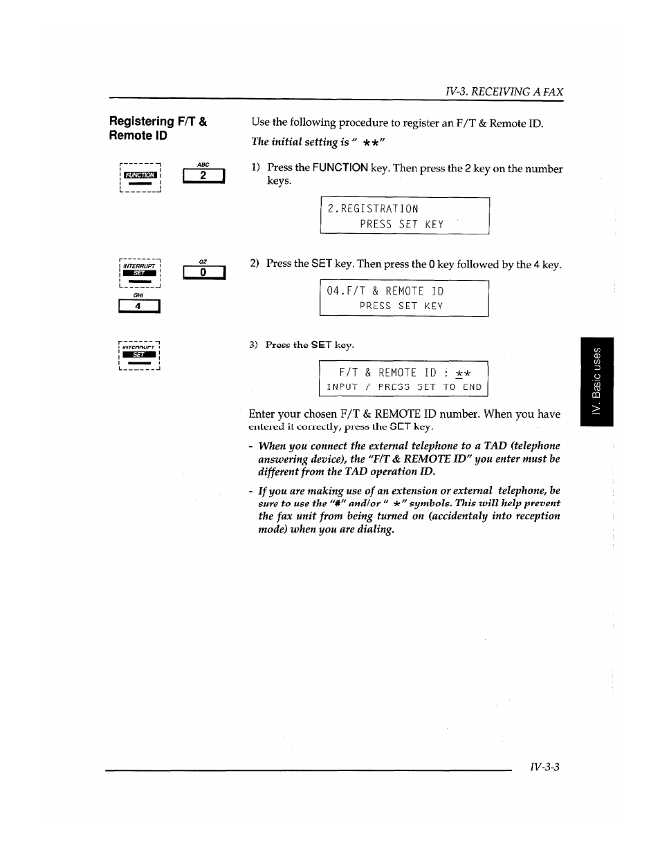 Brother INSTAFAX FAX2100M User Manual | Page 77 / 172