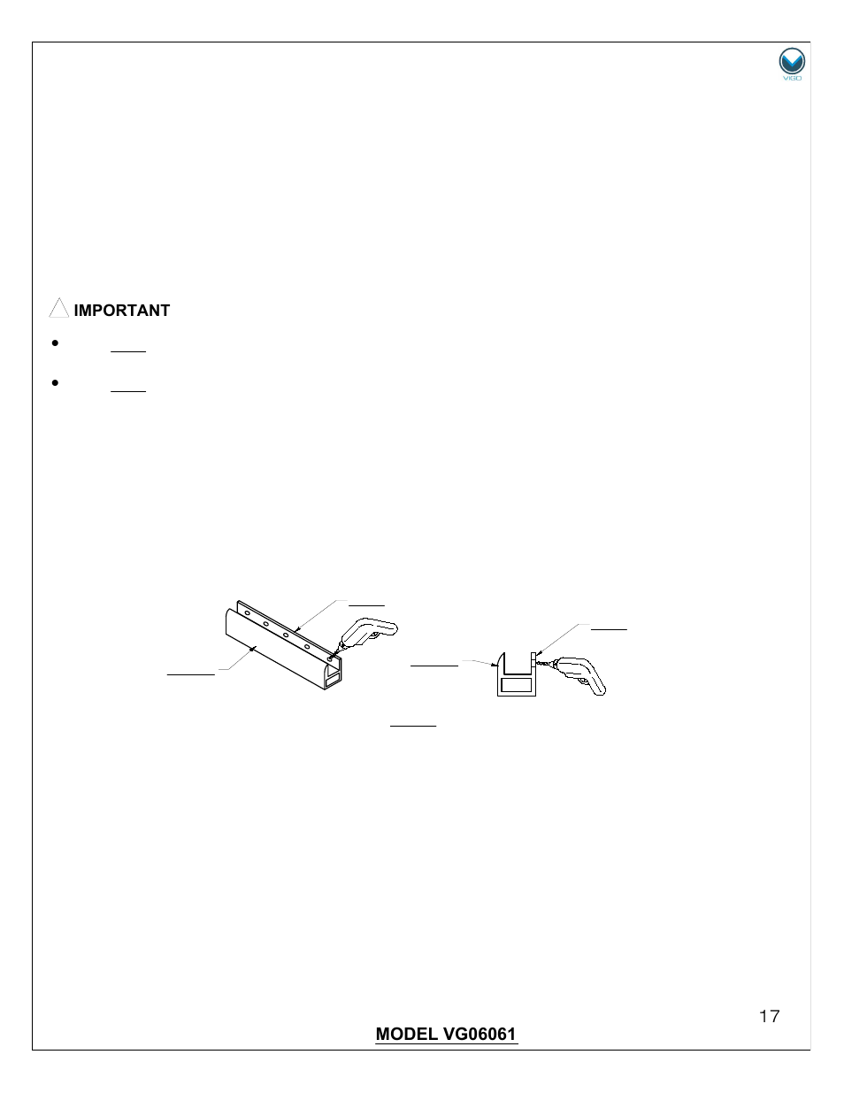 Vigo VG06061 User Manual | Page 17 / 18