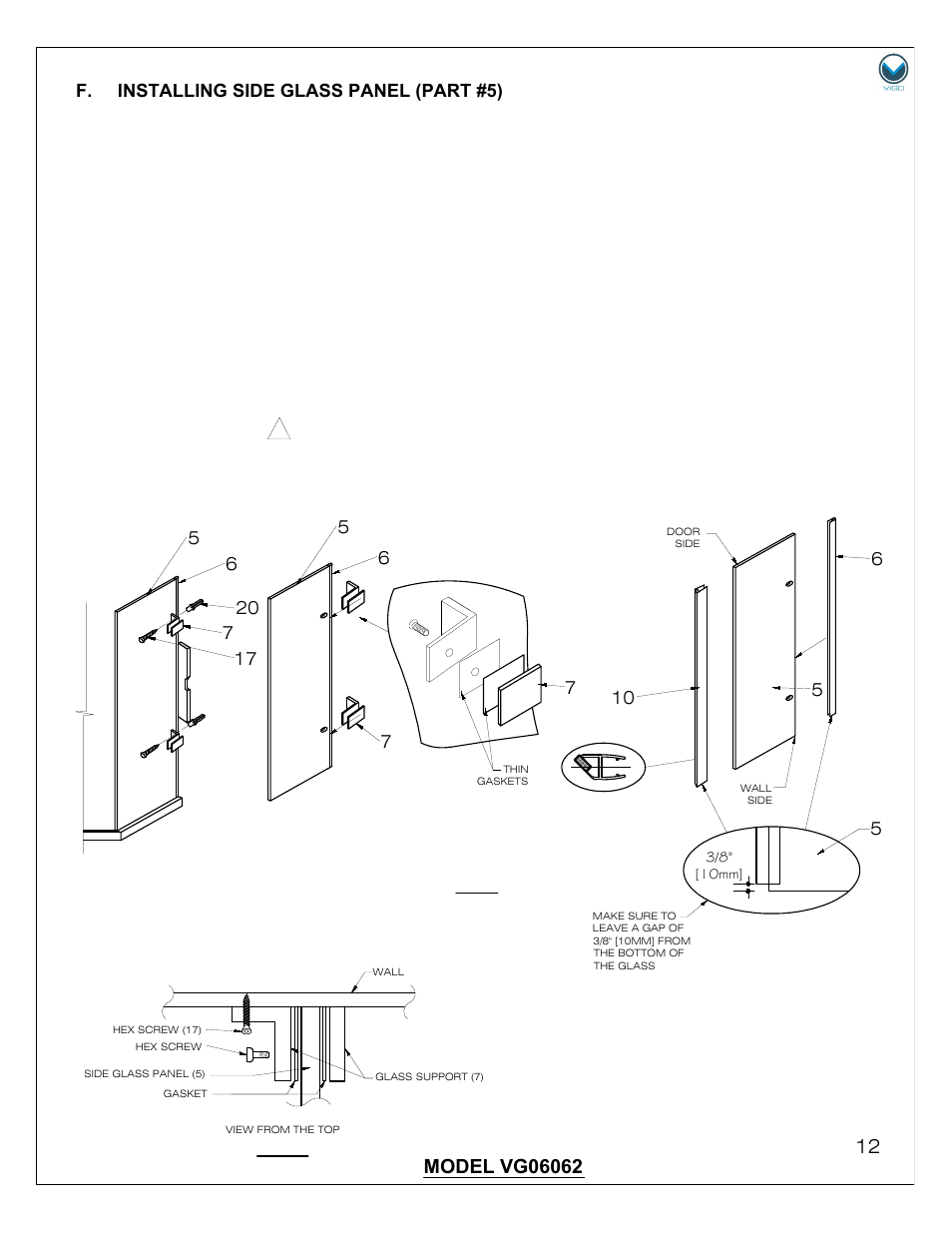 Vigo VG06062 User Manual | Page 12 / 18