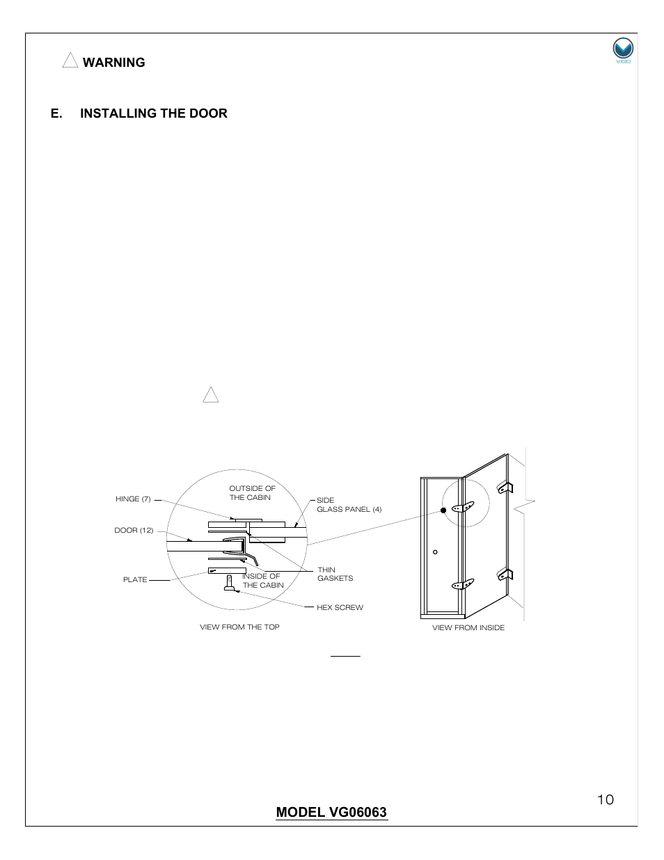 Vigo VG06063 User Manual | Page 10 / 15