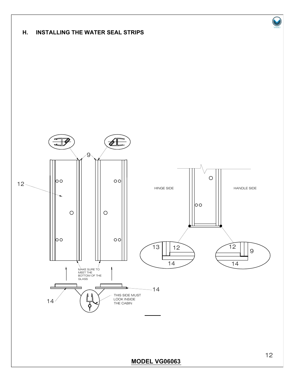 Vigo VG06063 User Manual | Page 12 / 15