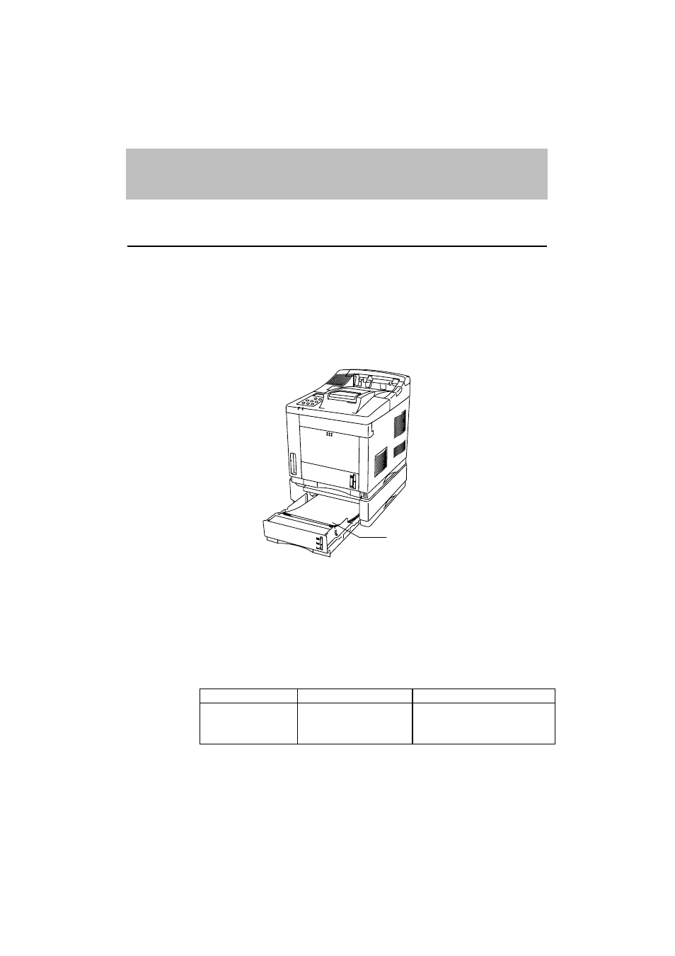 Chapter 5: options, Lower tray unit (lt-2000), Loading paper from the lower paper cassette | Chapter 5 options -1, Lower tray unit (lt-2000) -1, Loading paper from the lower paper cassette -1, Chapter 5 options, Describes the optional accessories for this, Lower tray unit” in chapter 5 | Brother HL-2060 User Manual | Page 169 / 286