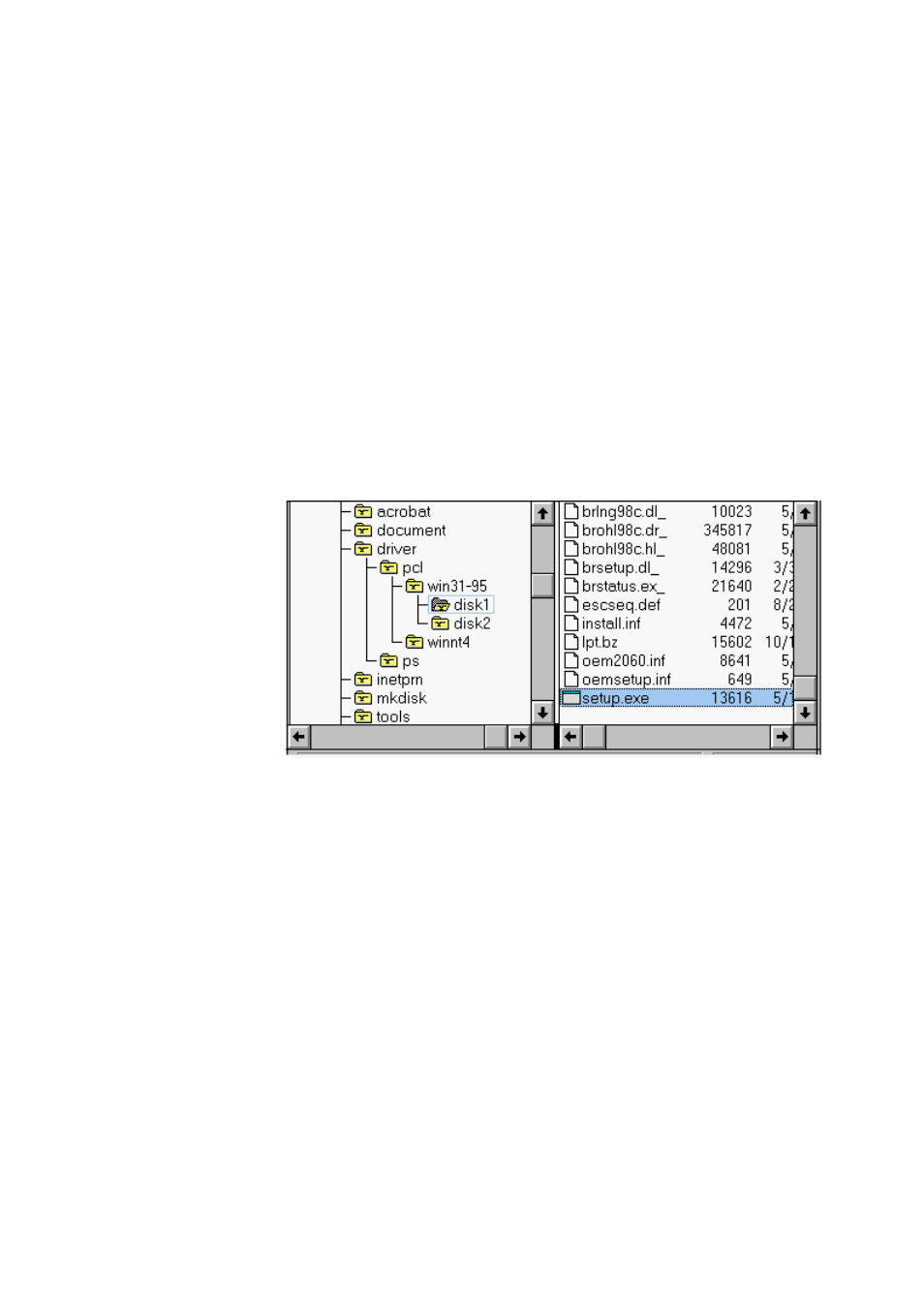For windows 3.1/3.11, For windows 3/1/3.11 -4 | Brother HL-2060 User Manual | Page 21 / 286