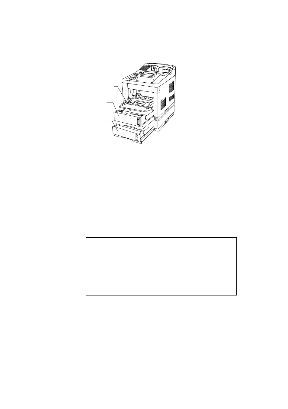 Manual feed, Manual feed -15, See 3-15 | For aut | Brother HL-2060 User Manual | Page 74 / 286