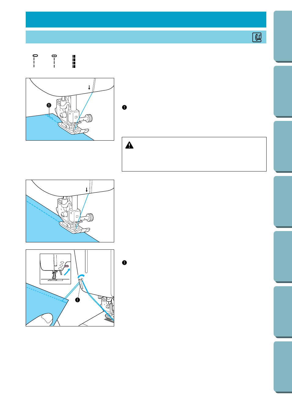 Utility stitches, Straight stitches, Caution | Brother PC-2800 User Manual | Page 37 / 82