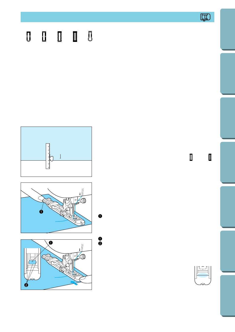 Buttonhole stitching | Brother PC-2800 User Manual | Page 45 / 82