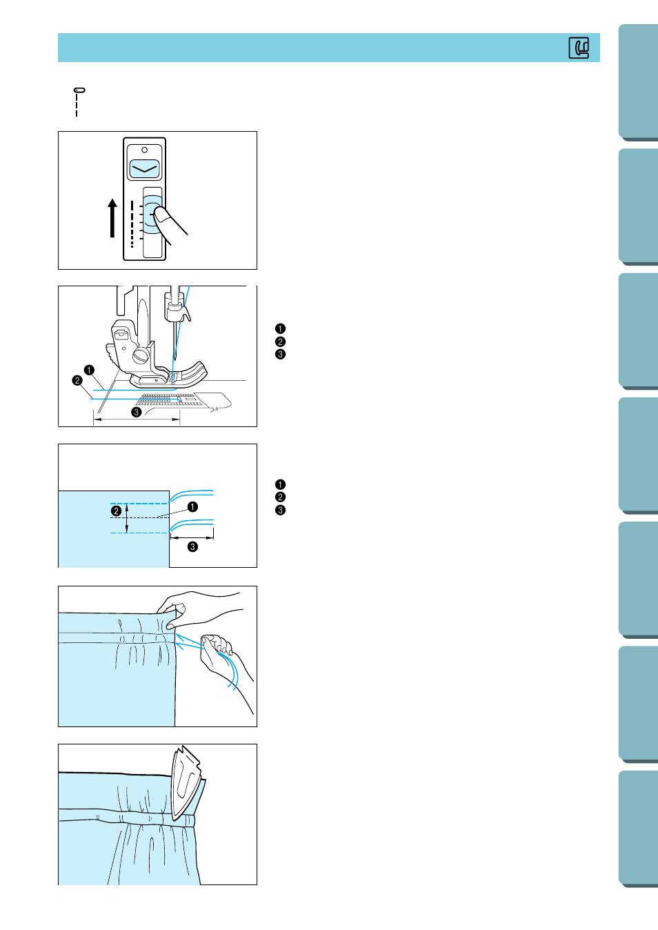 Gathering | Brother PC-2800 User Manual | Page 55 / 82