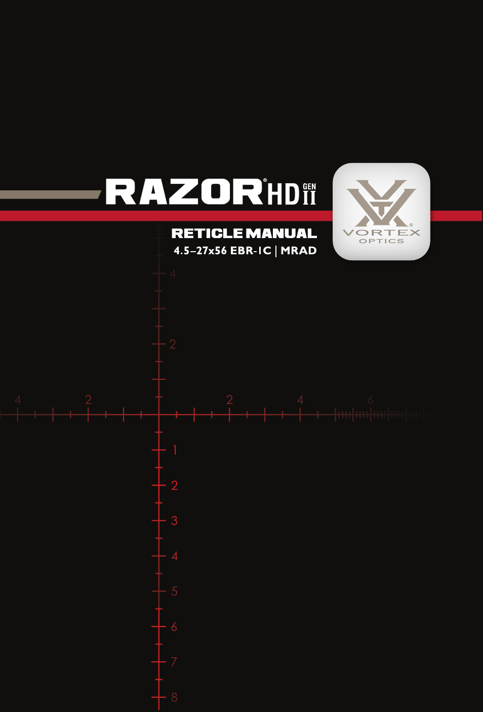 Vortex Optics RAZOR HD GEN II 4.5-27X56 RIFLESCOPE User Manual | 9 pages