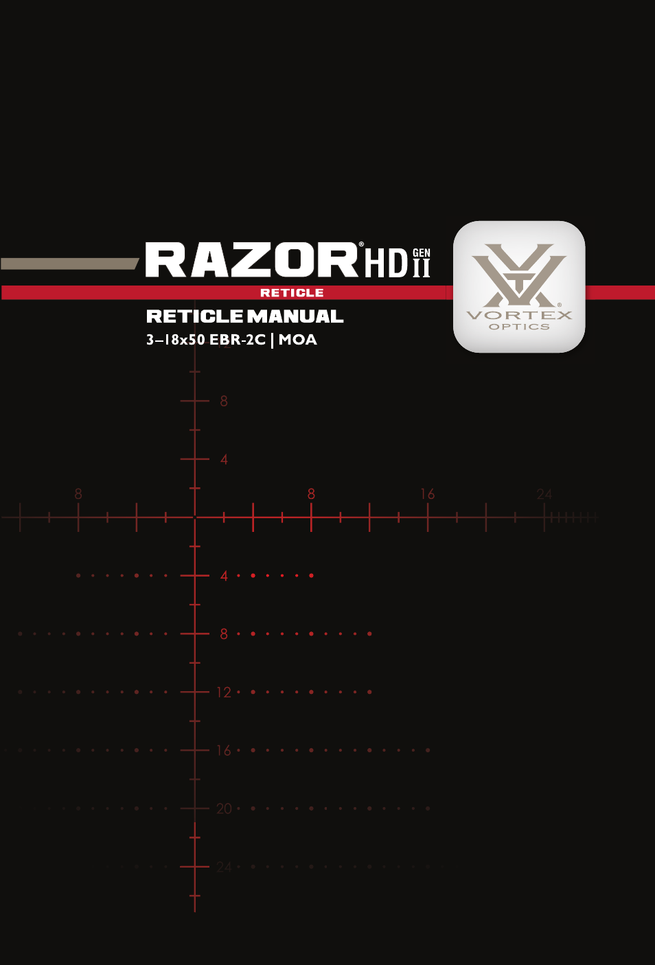 Vortex Optics RAZOR HD GEN II 3-18X50 RIFLESCOPE User Manual | 9 pages