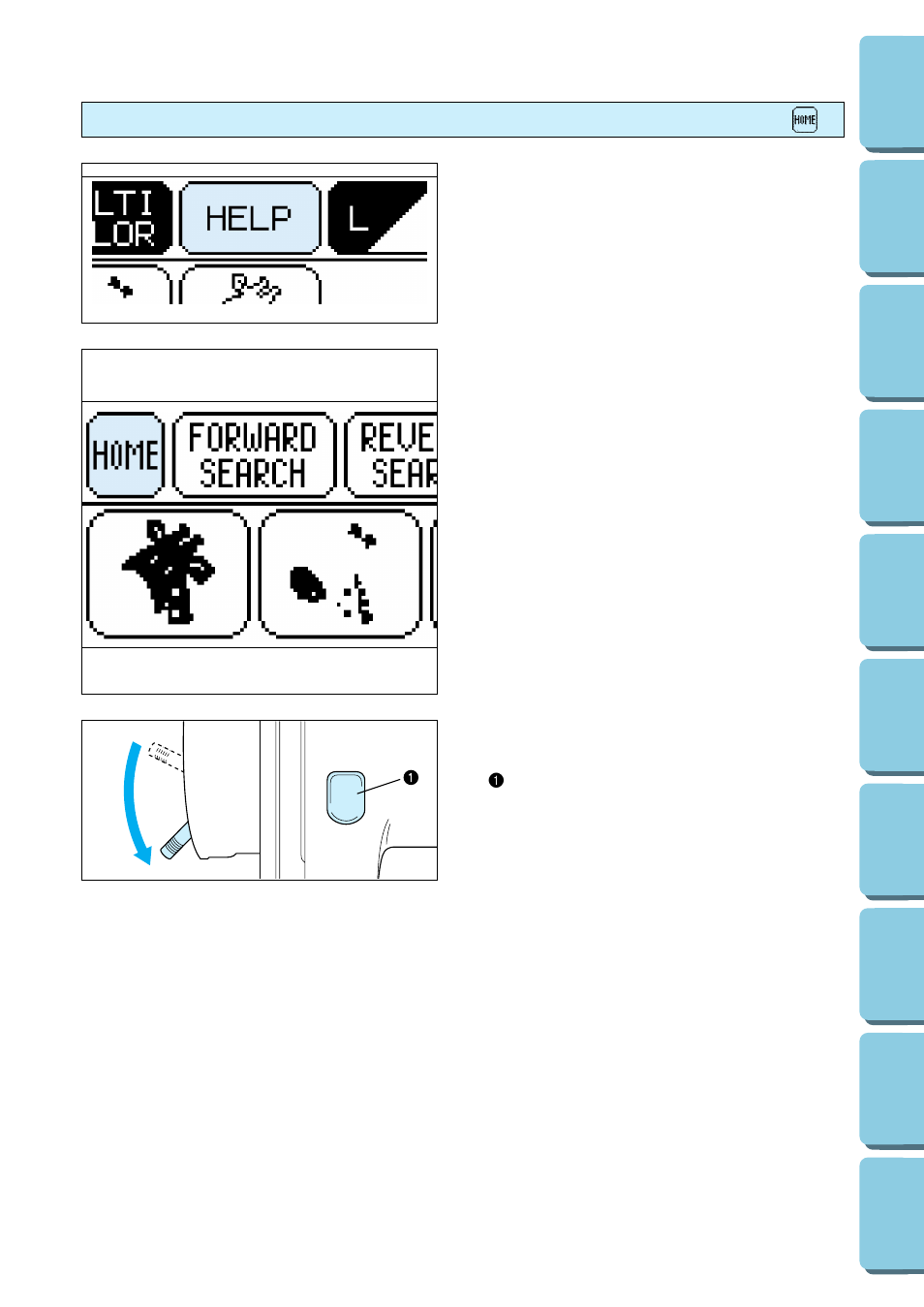 Re-embroidering from the beginning | Brother PE 150 User Manual | Page 59 / 146