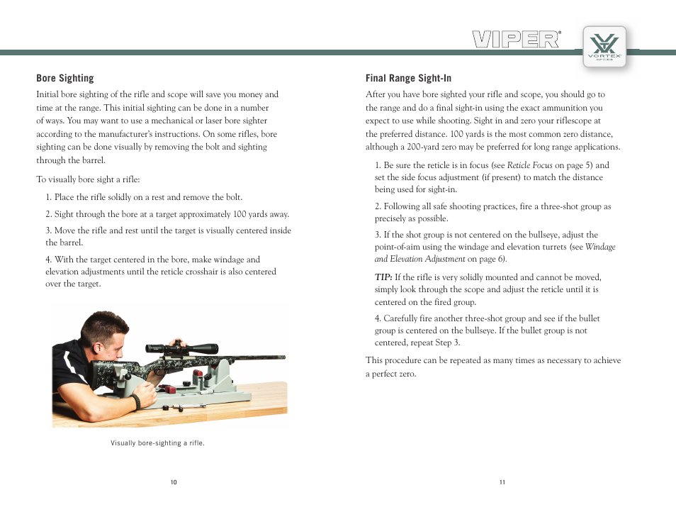 Vortex Optics VIPER 2-7X32 - VERSA-PLEX C3 User Manual | Page 6 / 9