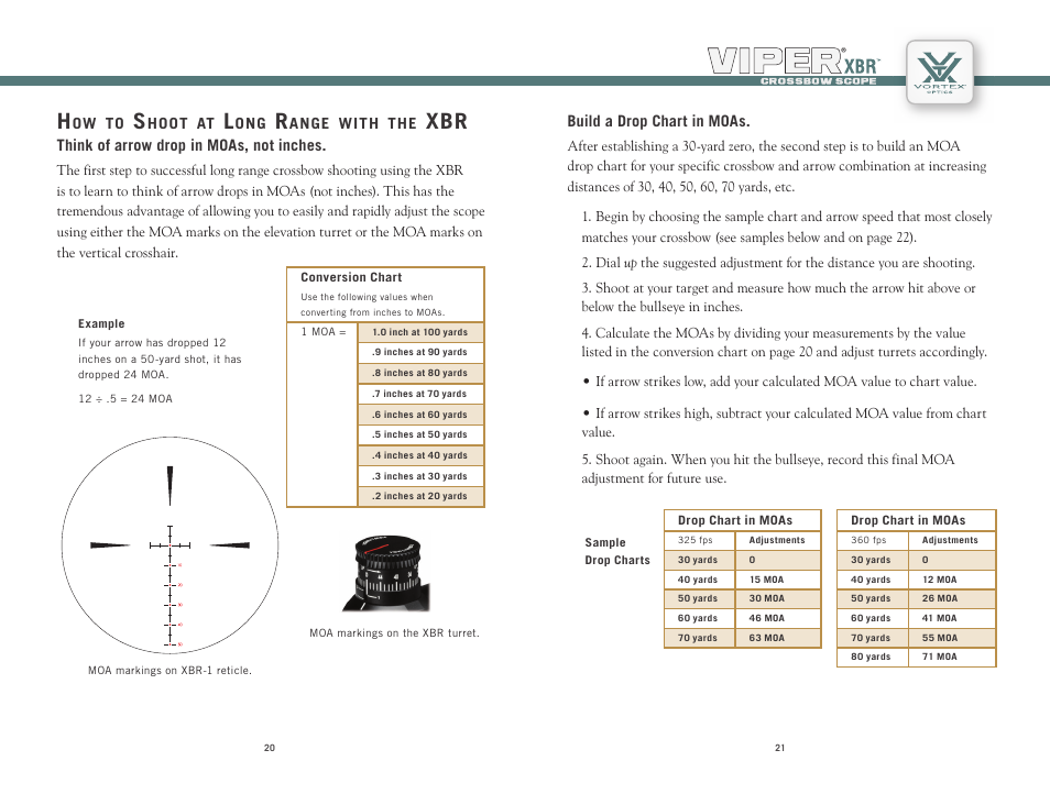 Vortex Optics VIPER XBR 2.5-10X44 CROSSBOW SCOPE User Manual | Page 11 / 15
