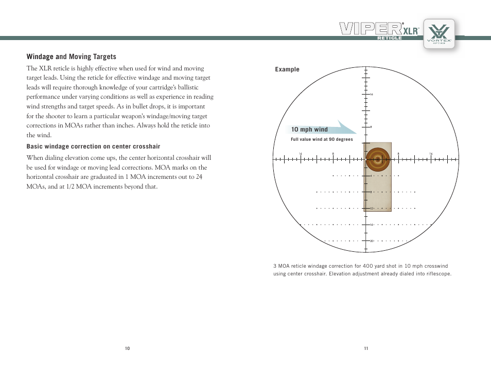 Vortex Optics VIPER HS LR 6-24X50 RIFLESCOPE — First Focal Plane User Manual | Page 6 / 9