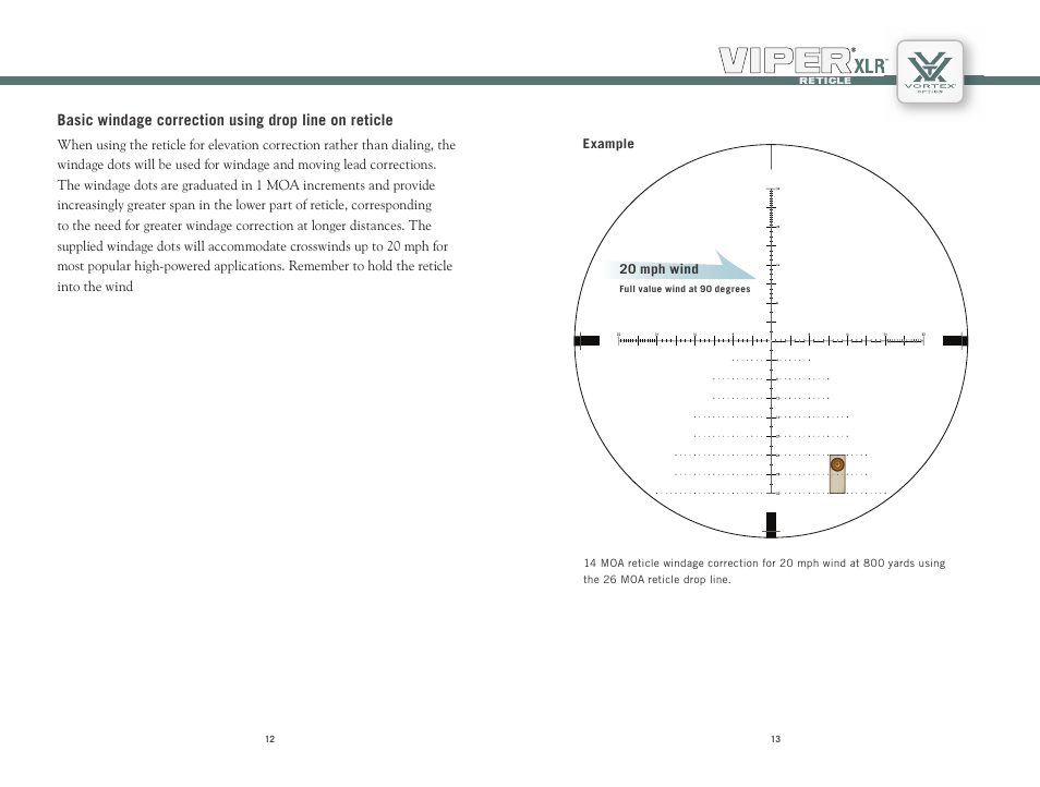 Vortex Optics VIPER HS LR 6-24X50 RIFLESCOPE — First Focal Plane User Manual | Page 7 / 9