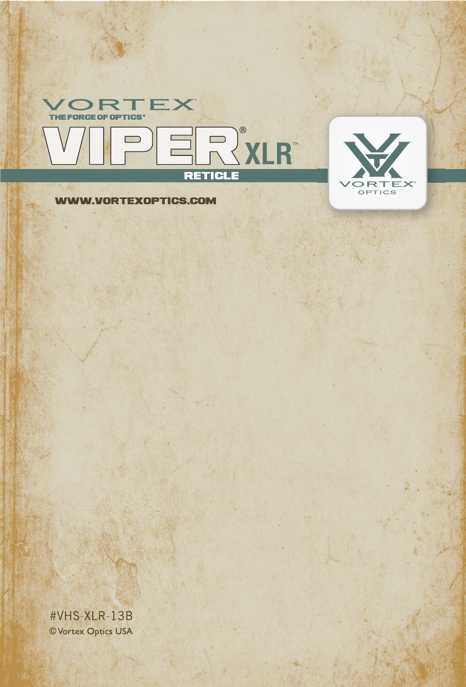 Vortex Optics VIPER HS LR 6-24X50 RIFLESCOPE — First Focal Plane User Manual | Page 9 / 9