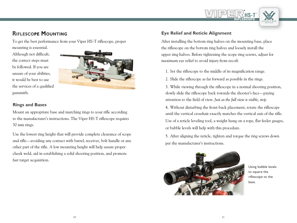 Hs-t | Vortex Optics VIPER HS-T 6-24X50 RIFLESCOPE User Manual | Page 6 / 11