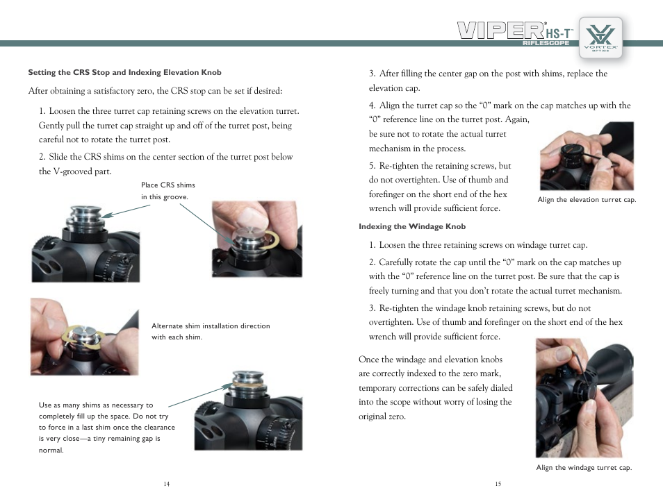 Hs-t | Vortex Optics VIPER HS-T 6-24X50 RIFLESCOPE User Manual | Page 8 / 11