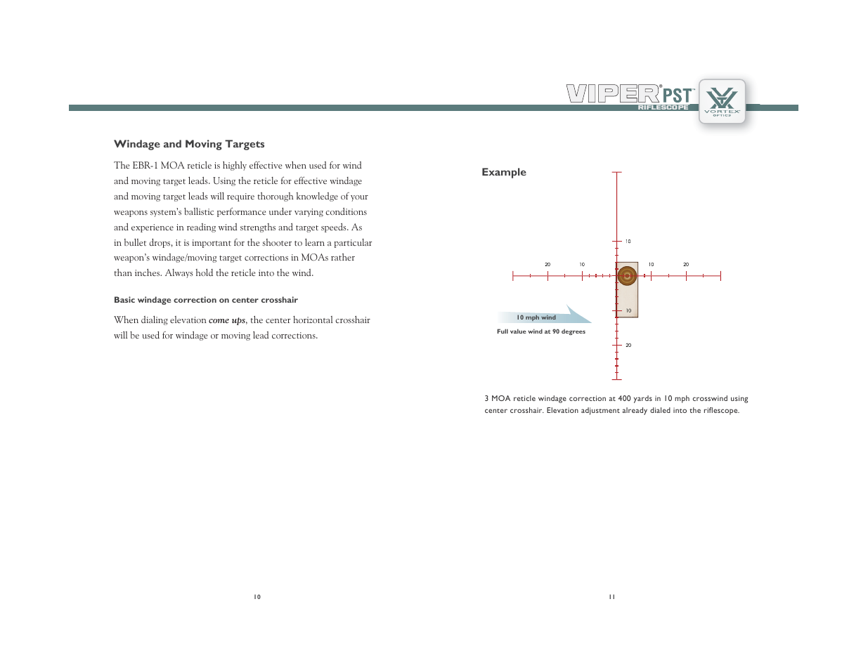 Vortex Optics VIPER PST 4-16X50 FFP RIFLESCOPE — First Focal Plane User Manual | Page 6 / 9