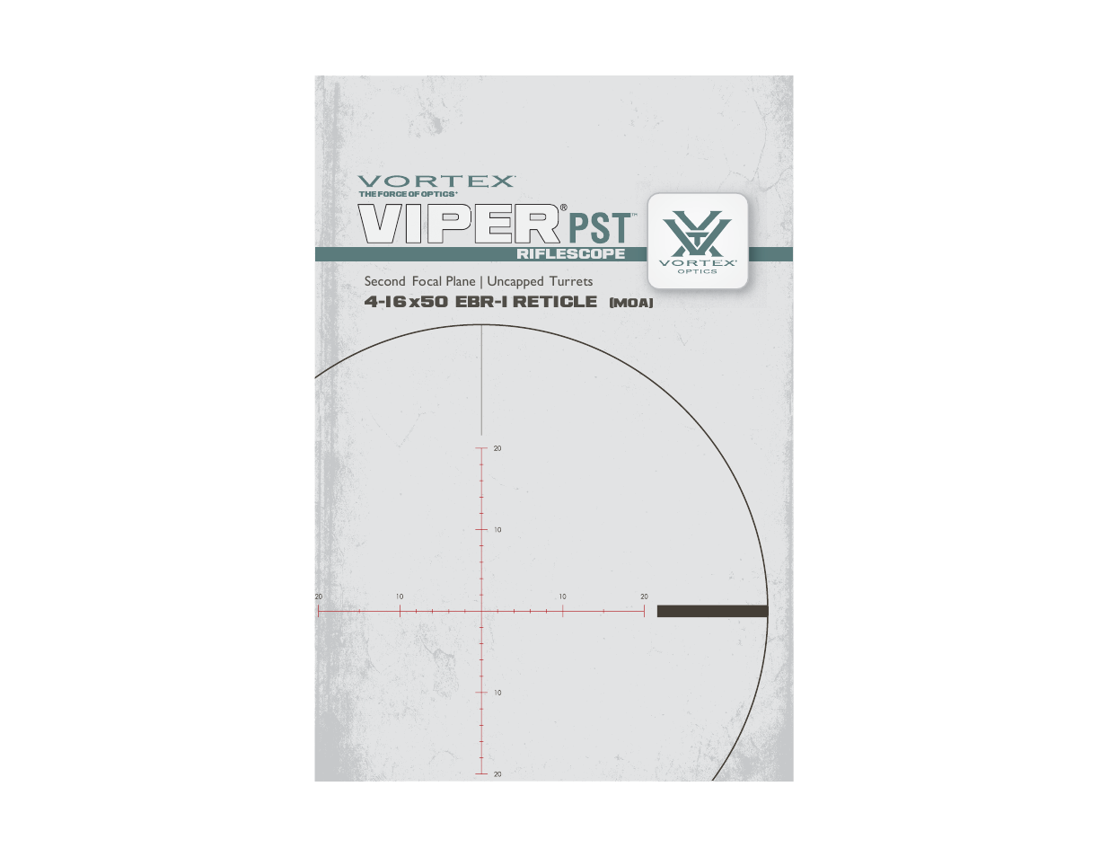 Vortex Optics VIPER PST 4-16X50 RIFLESCOPE User Manual | 9 pages