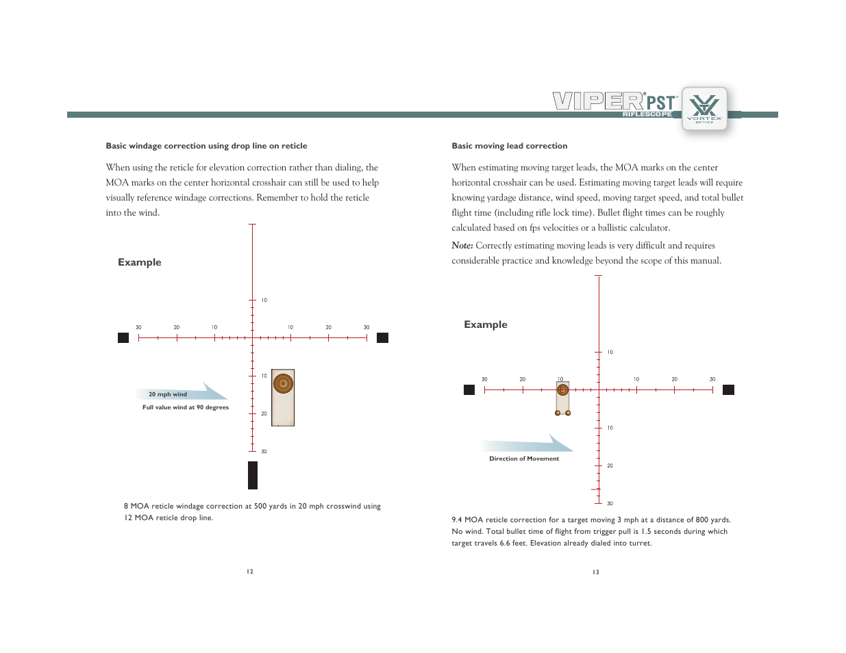 Vortex Optics VIPER PST 2.5-10X44 RIFLESCOPE User Manual | Page 7 / 9