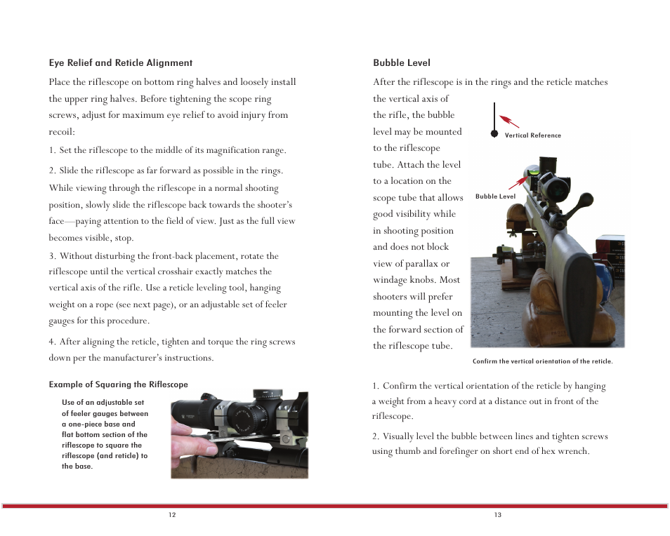 Vortex Optics RAZOR HD 5-20X50 RIFLESCOPE — First Focal Plane User Manual | Page 8 / 13