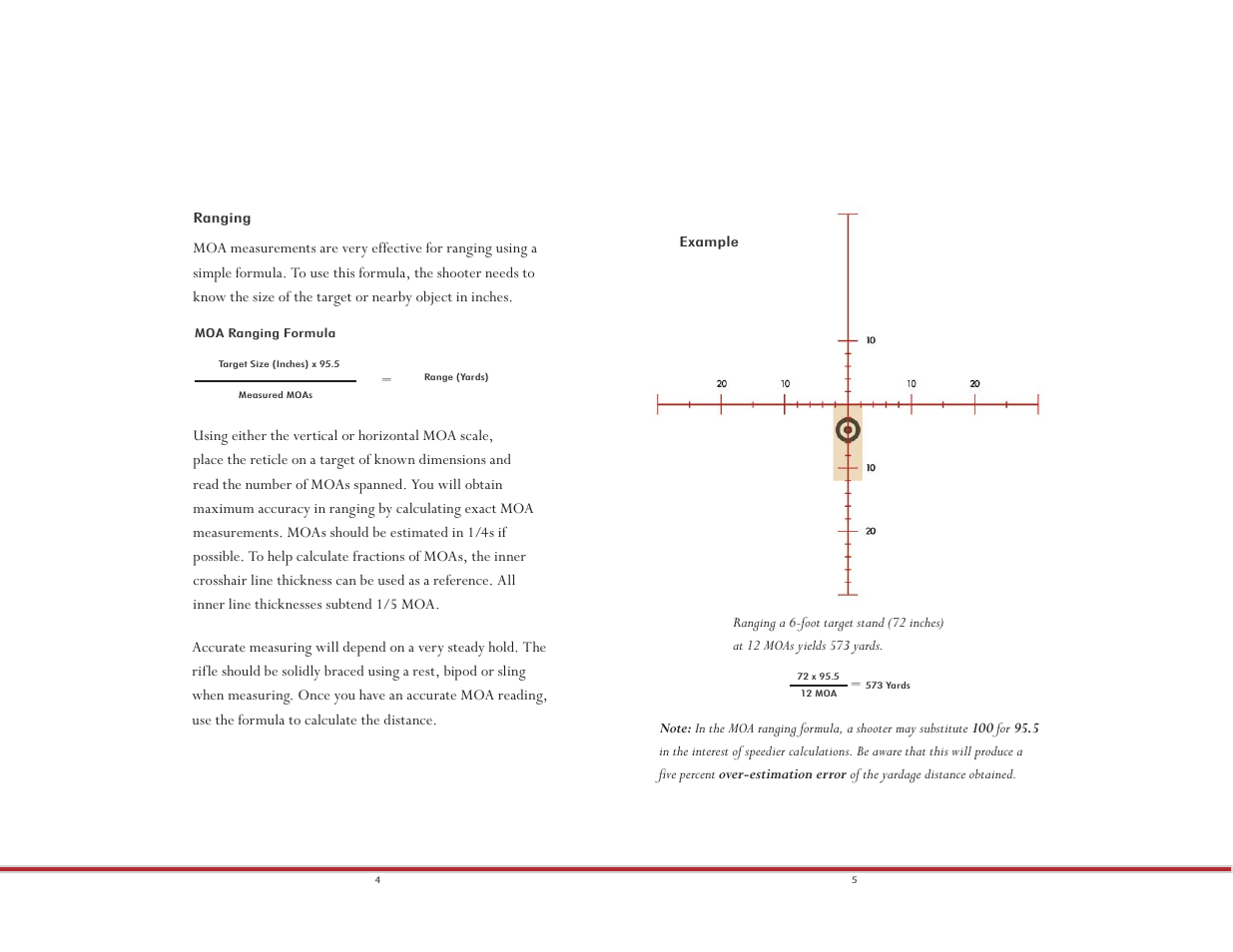 Vortex Optics RAZOR HD 5-20X50 RIFLESCOPE — First Focal Plane User Manual | Page 3 / 7