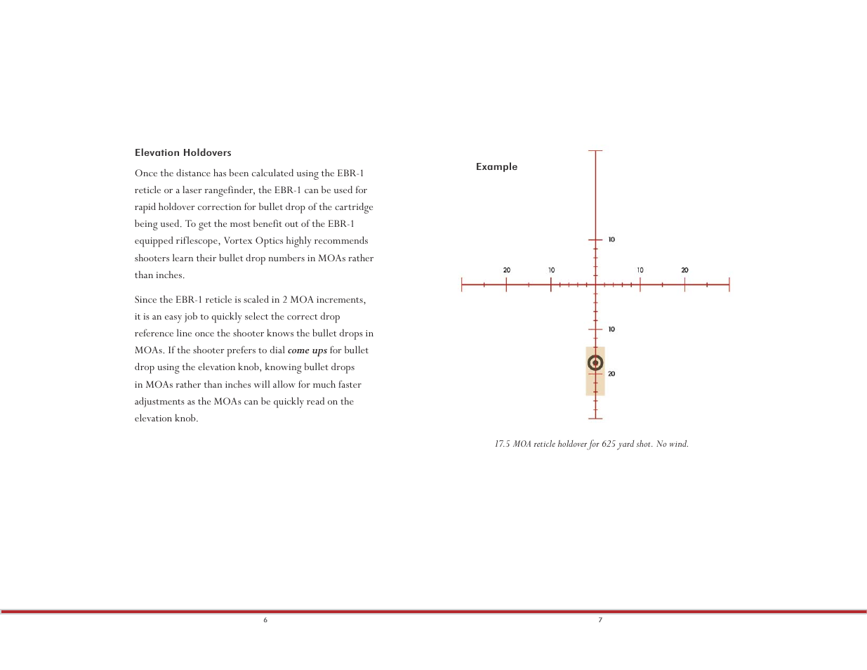 Vortex Optics RAZOR HD 5-20X50 RIFLESCOPE — First Focal Plane User Manual | Page 4 / 7
