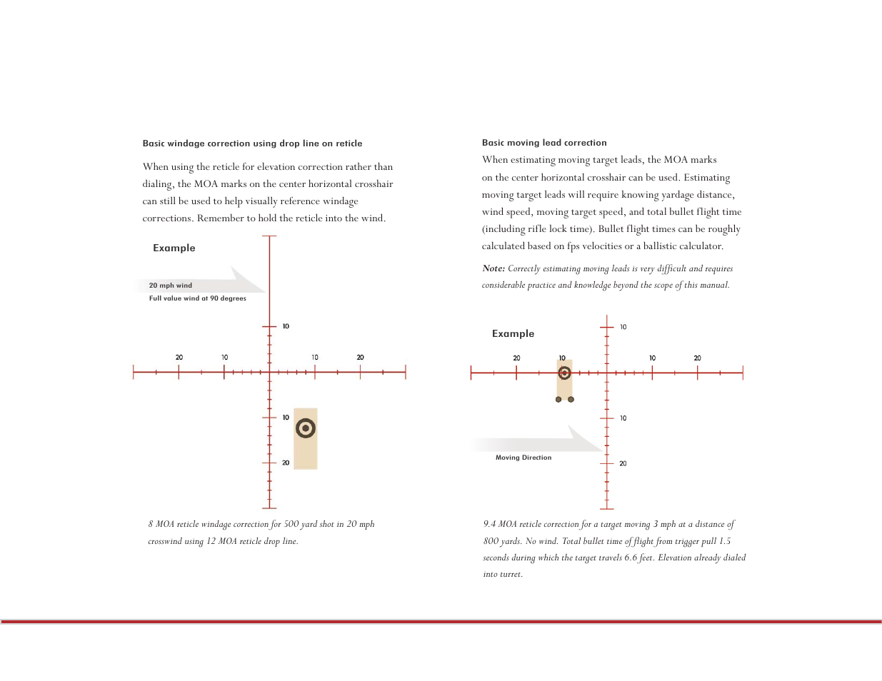 Vortex Optics RAZOR HD 5-20X50 RIFLESCOPE — First Focal Plane User Manual | Page 6 / 7