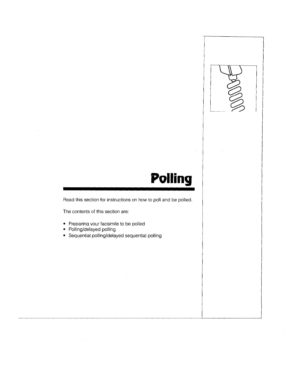 Polling | Brother FAX-2000P User Manual | Page 103 / 162