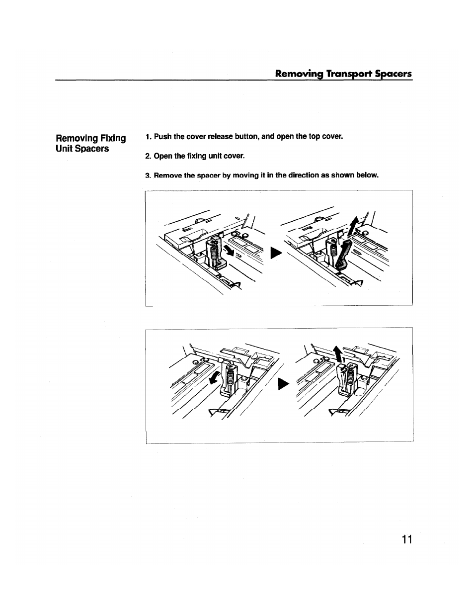 Unit spacers | Brother FAX-2000P User Manual | Page 23 / 162