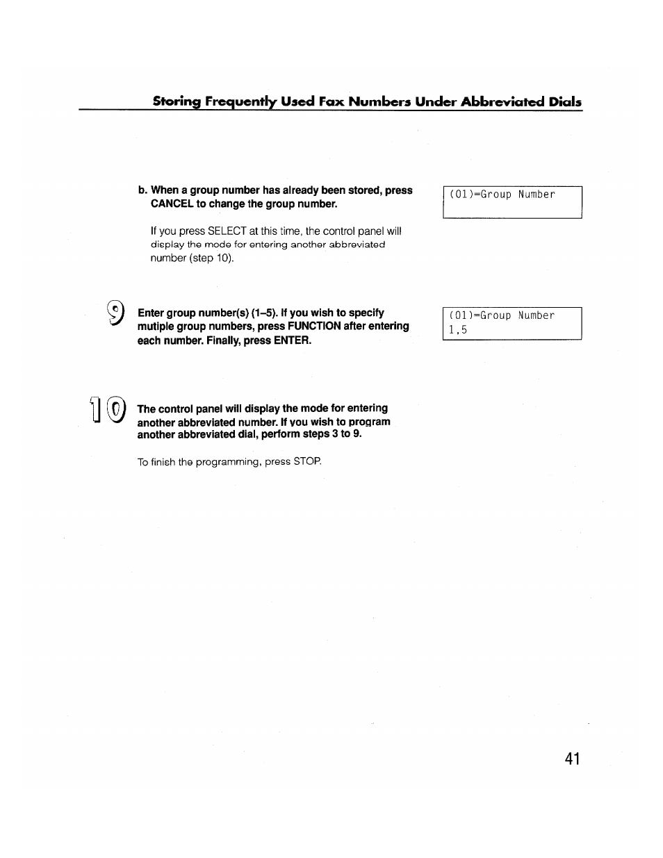 Brother FAX-2000P User Manual | Page 53 / 162