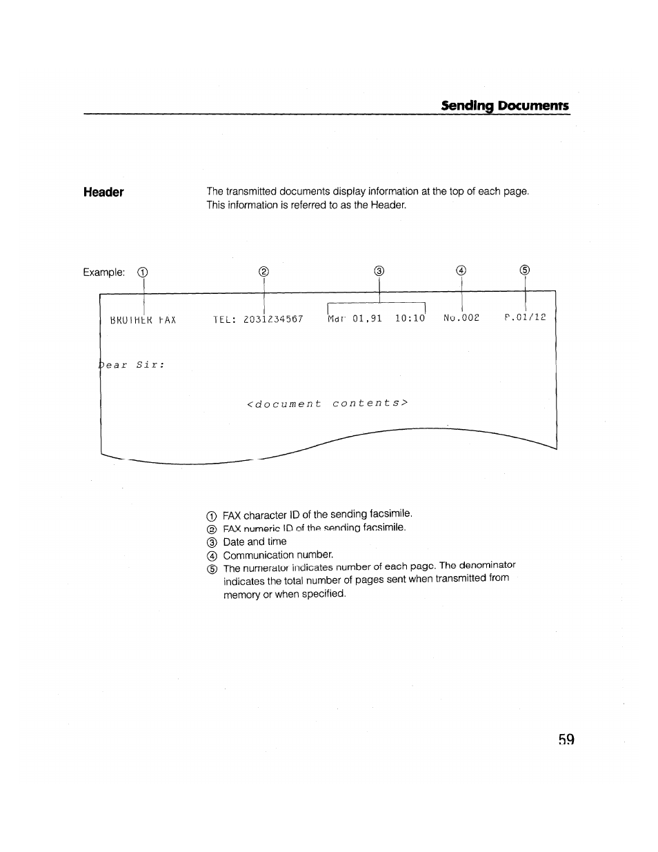 Brother FAX-2000P User Manual | Page 71 / 162
