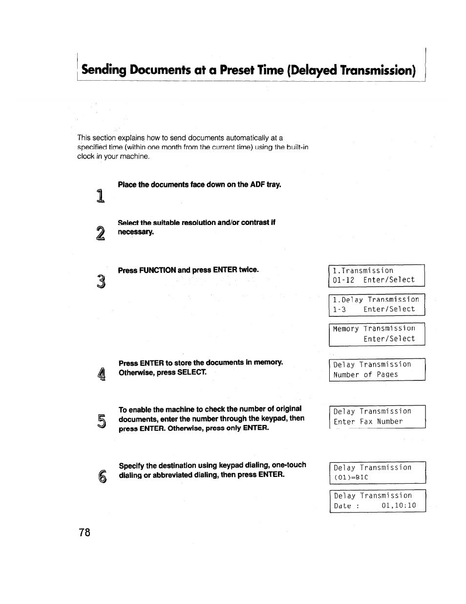 Brother FAX-2000P User Manual | Page 90 / 162