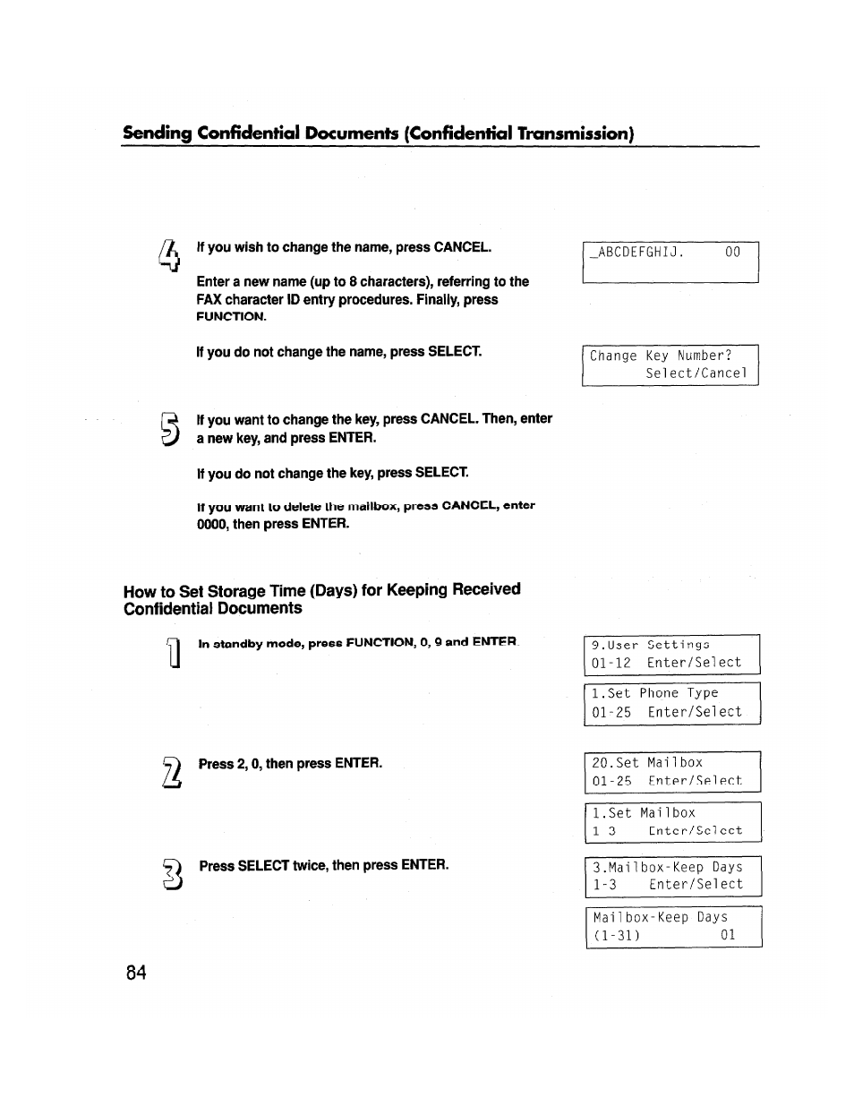 Brother FAX-2000P User Manual | Page 96 / 162