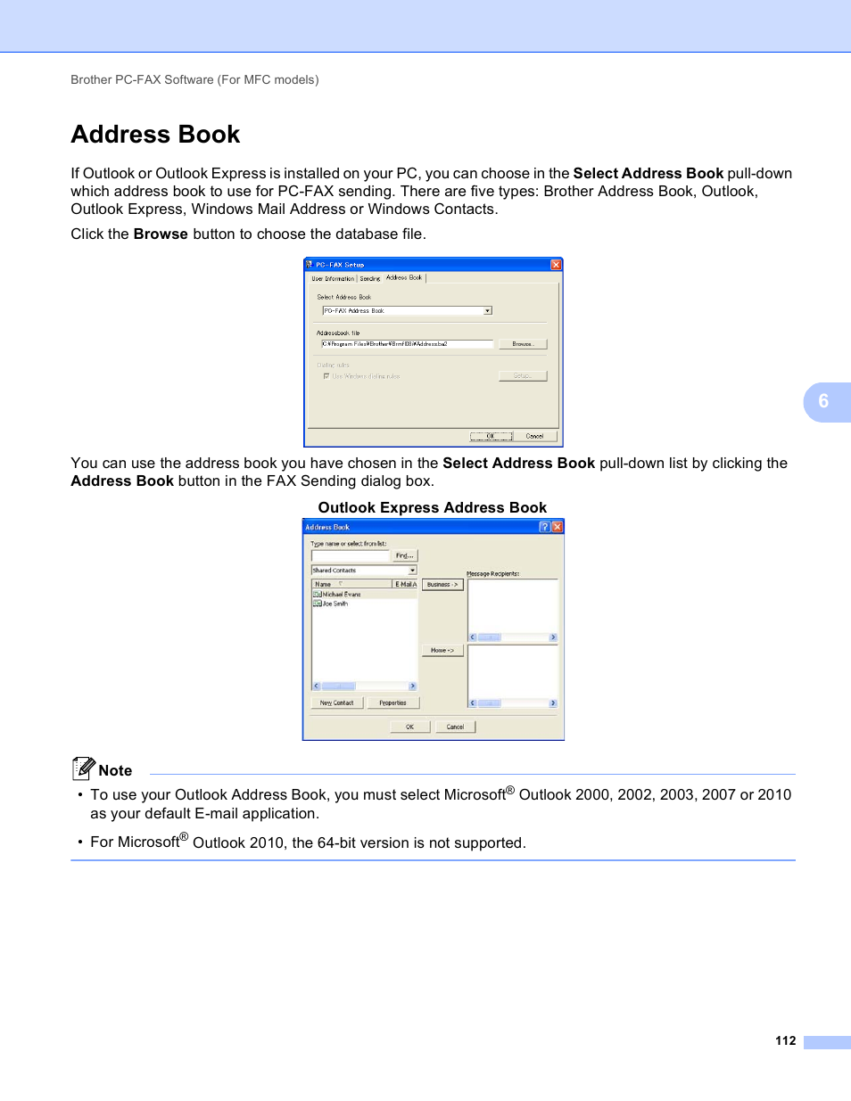 Address book | Brother DCP-8155DN User Manual | Page 120 / 271