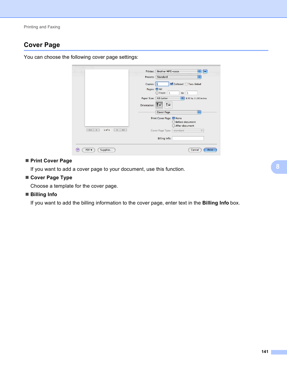 8cover page | Brother DCP-8155DN User Manual | Page 149 / 271