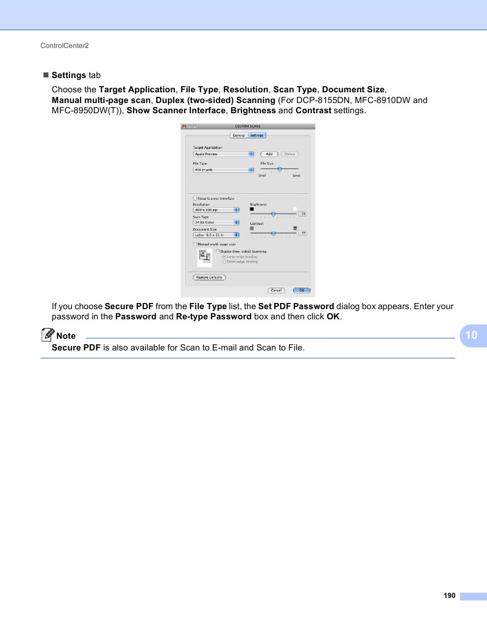 Brother DCP-8155DN User Manual | Page 198 / 271