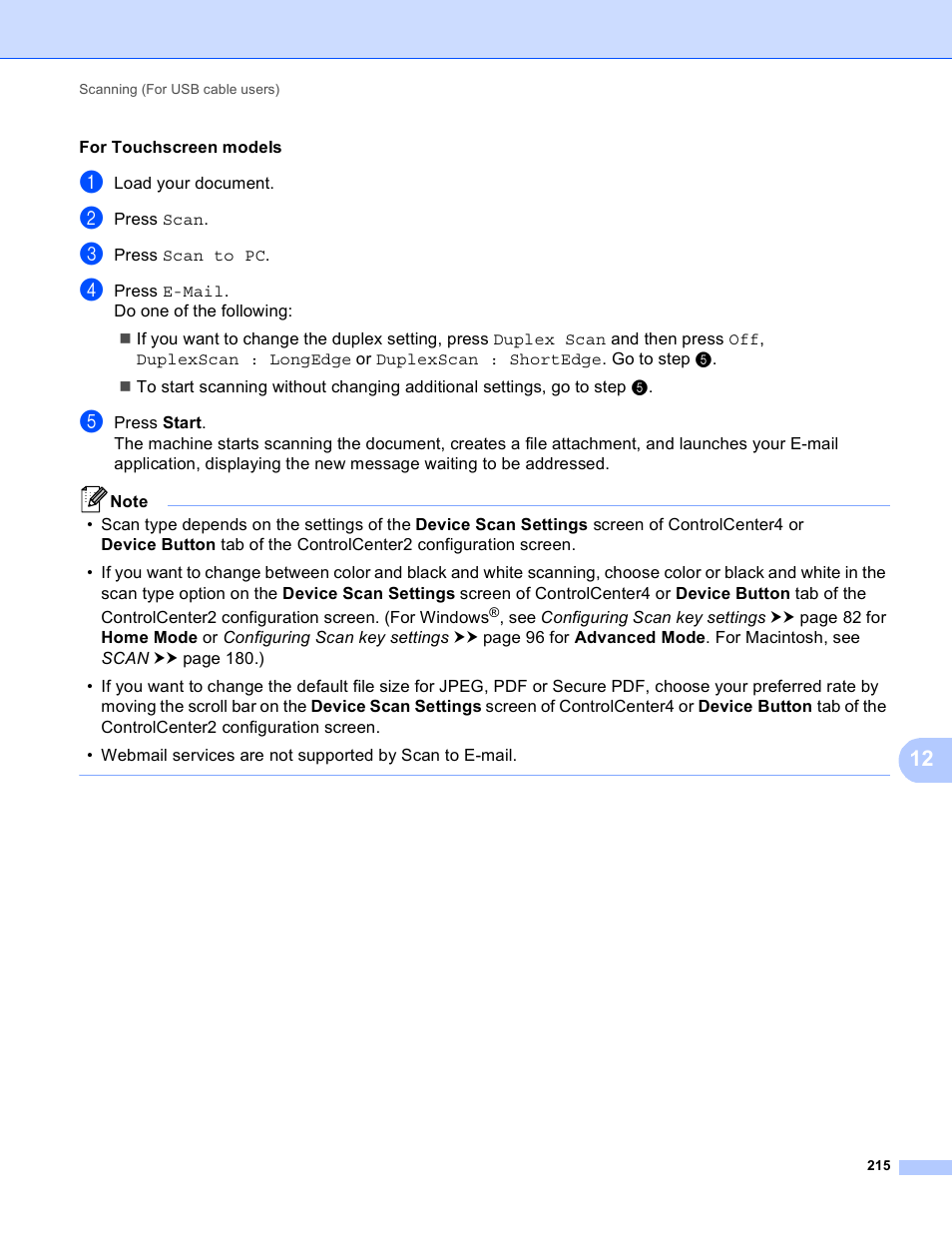 Brother DCP-8155DN User Manual | Page 223 / 271