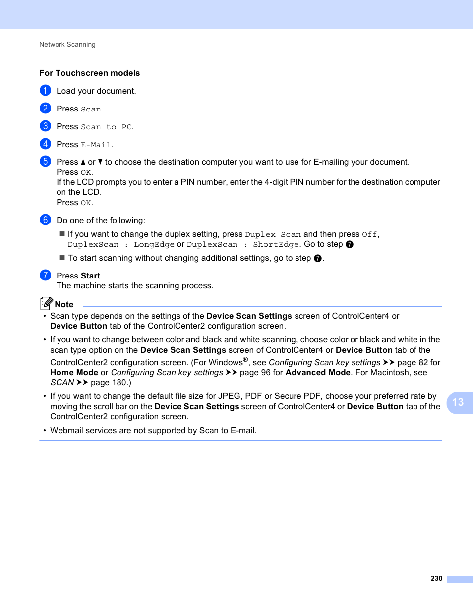 Brother DCP-8155DN User Manual | Page 238 / 271