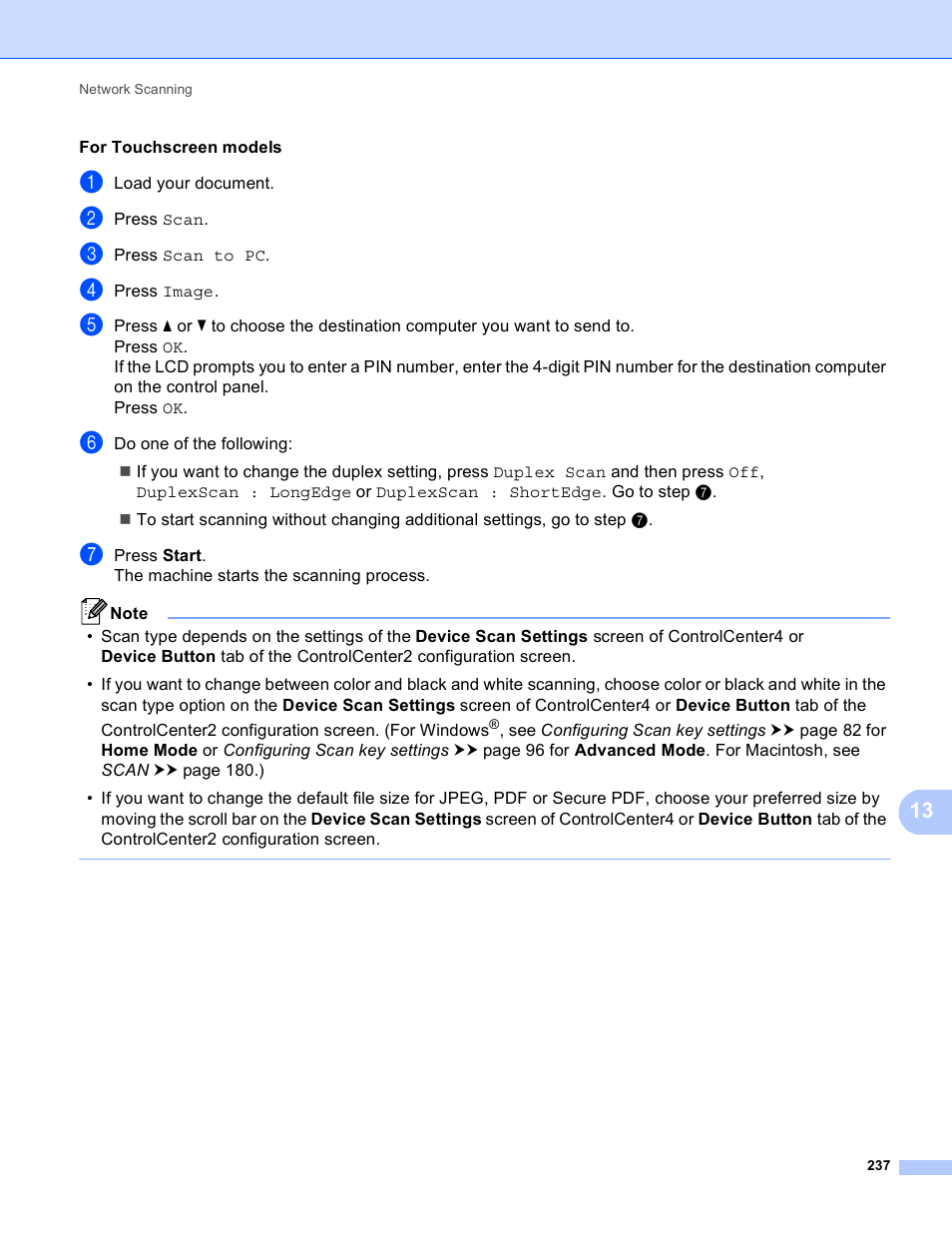 Brother DCP-8155DN User Manual | Page 245 / 271