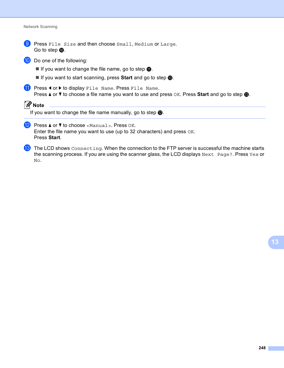 Brother DCP-8155DN User Manual | Page 256 / 271