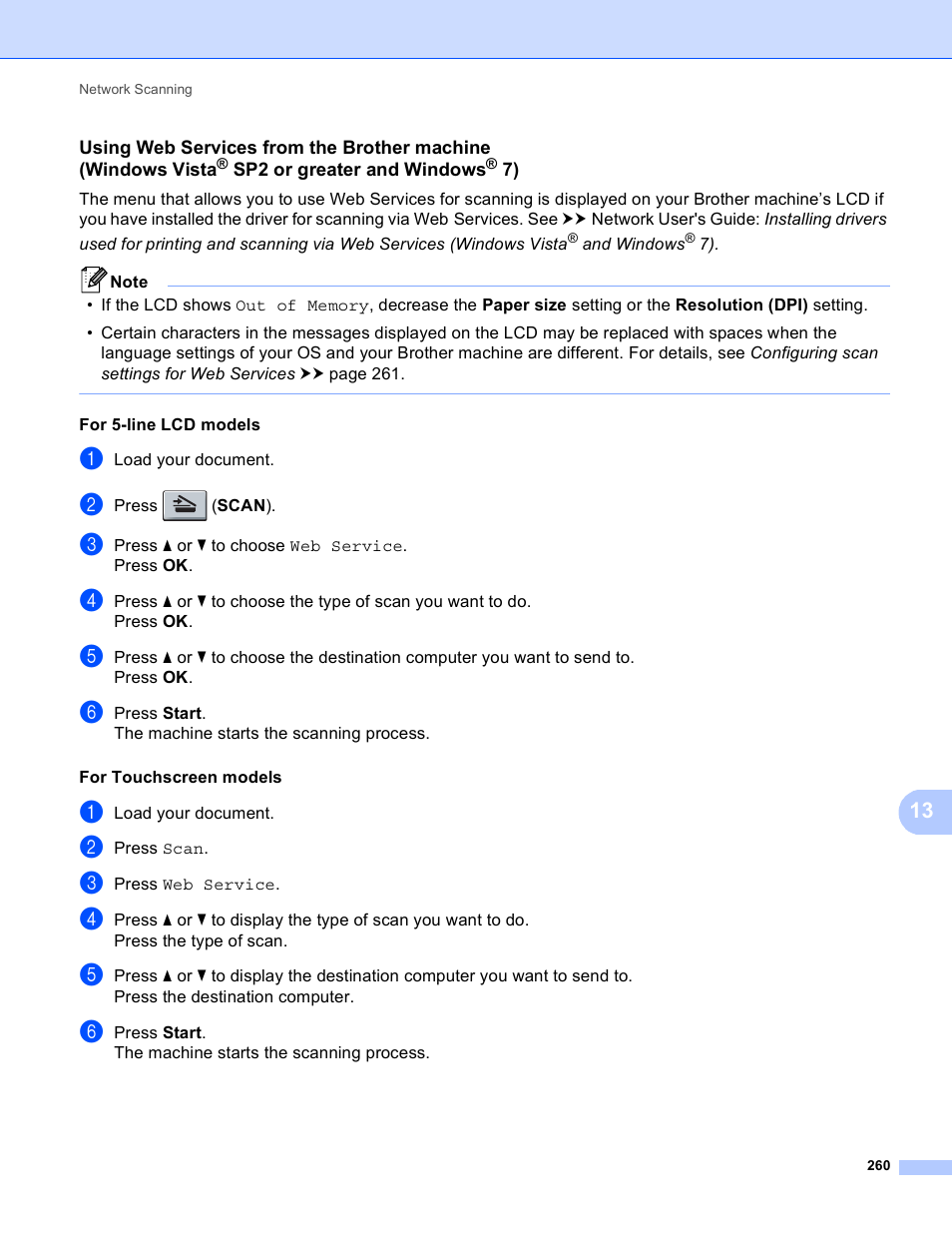 Brother DCP-8155DN User Manual | Page 268 / 271