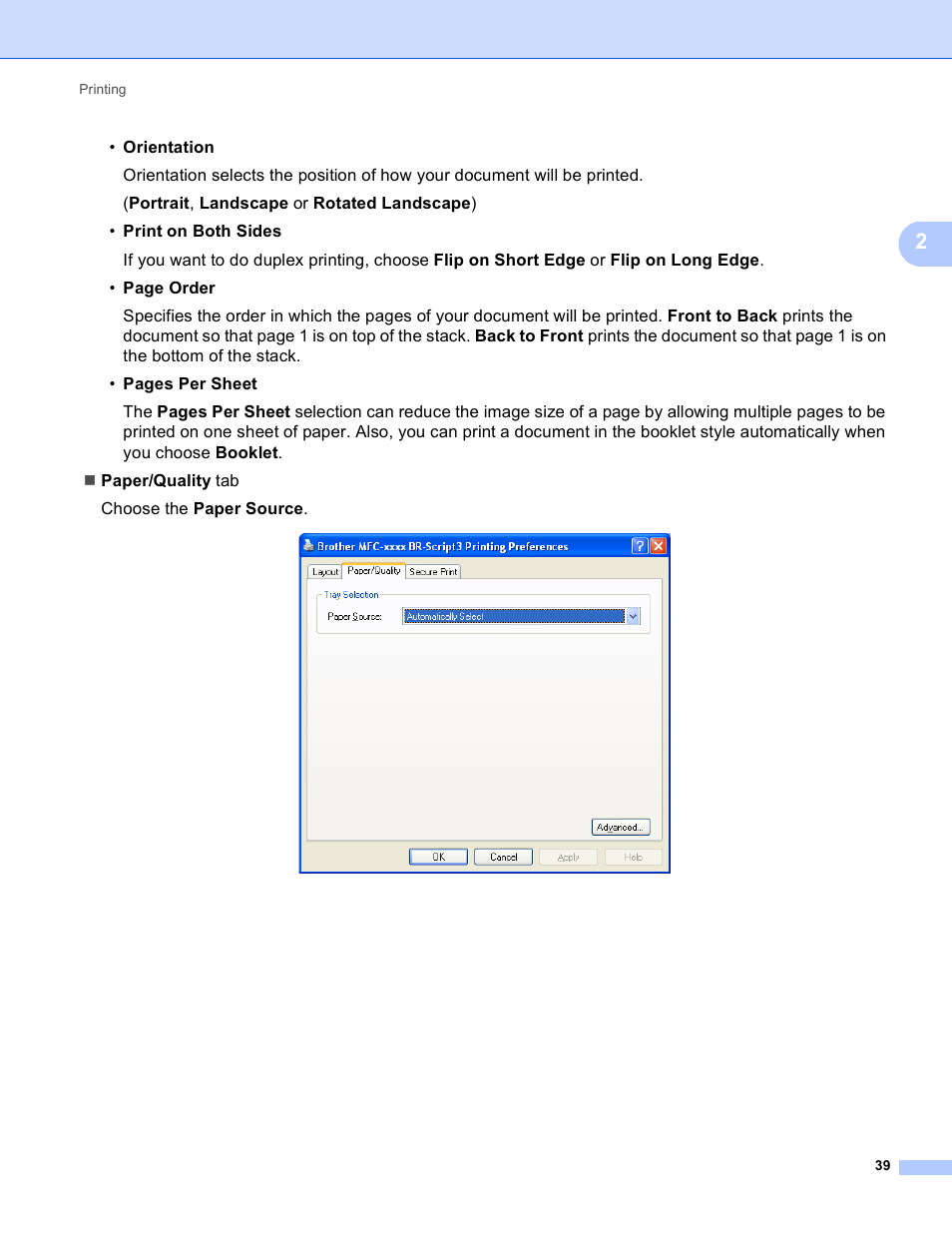 Brother DCP-8155DN User Manual | Page 47 / 271