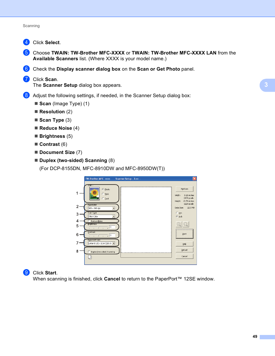 Brother DCP-8155DN User Manual | Page 57 / 271