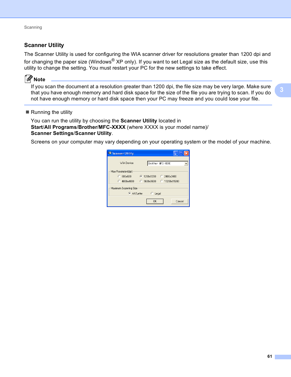 Scanner utility | Brother DCP-8155DN User Manual | Page 69 / 271