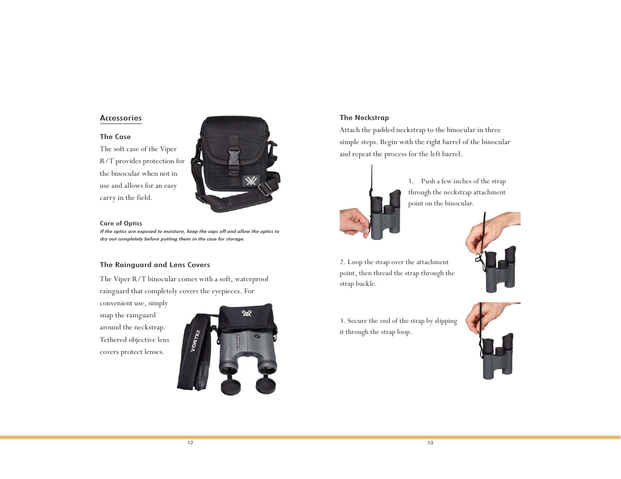 Vortex Optics VIPER R/T 8X28 TACTICAL BINOCULAR User Manual | Page 7 / 8