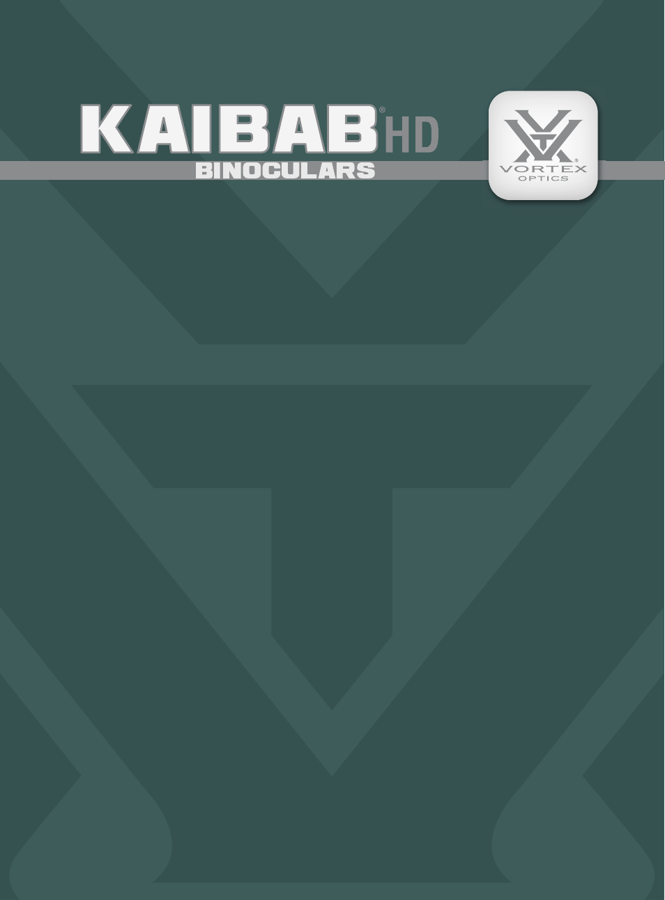 Vortex Optics KAIBAB HD 20X56 ROOF PRISM BINOCULAR User Manual | 5 pages