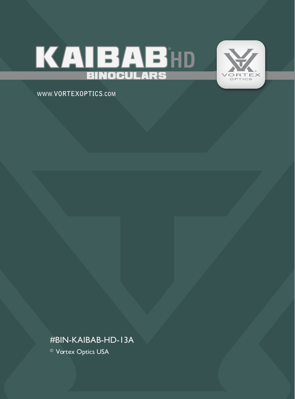 Vortex Optics KAIBAB HD 20X56 ROOF PRISM BINOCULAR User Manual | Page 5 / 5