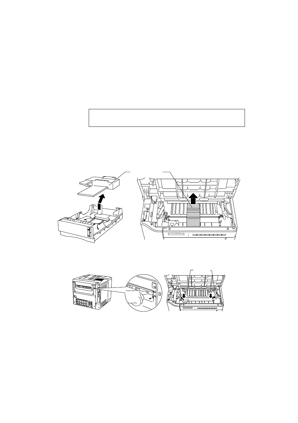 Removing the protective parts -6, Removing the protective parts | Brother HL-1260E User Manual | Page 32 / 271