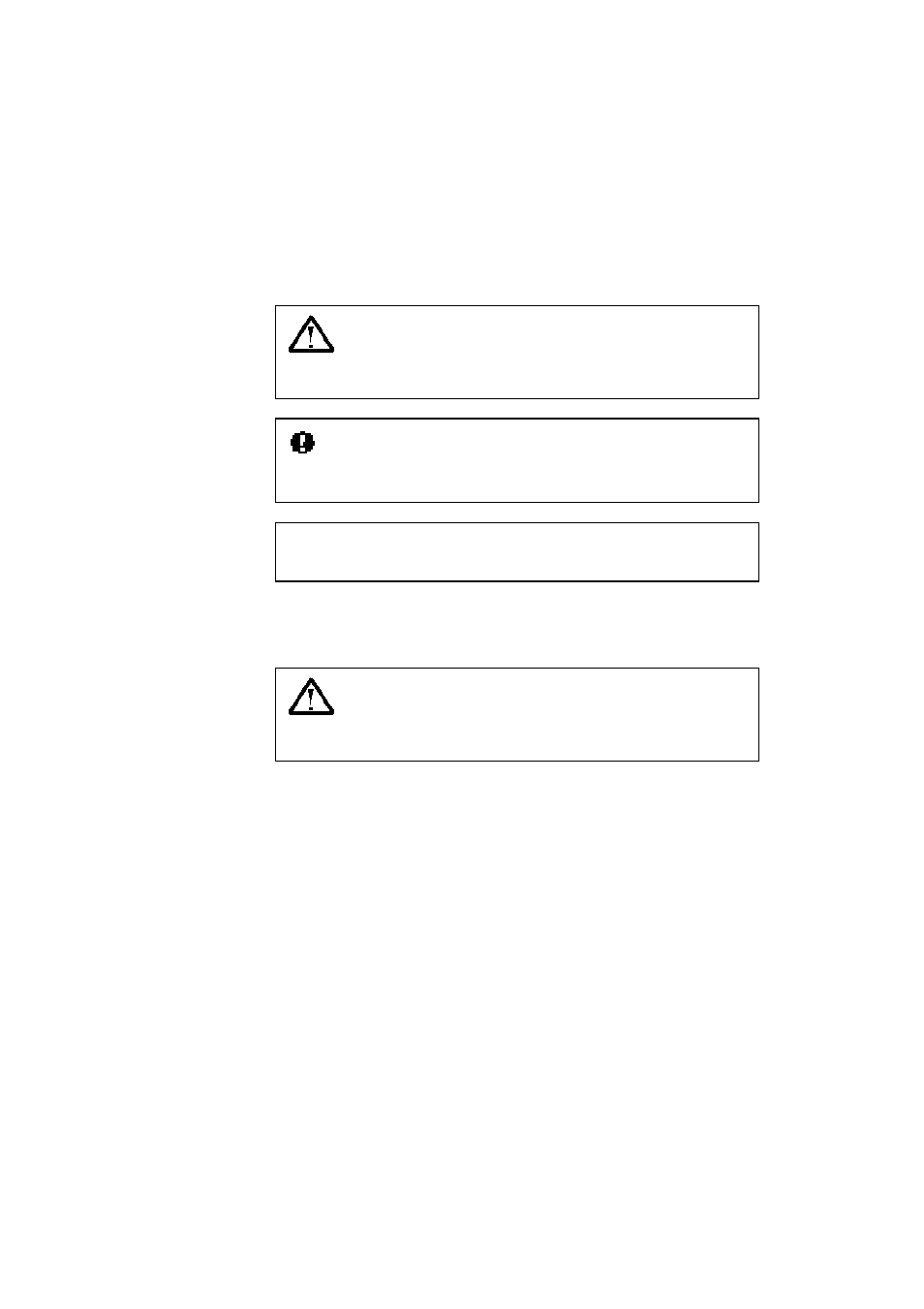 Warning | Brother HL-1260E User Manual | Page 4 / 271